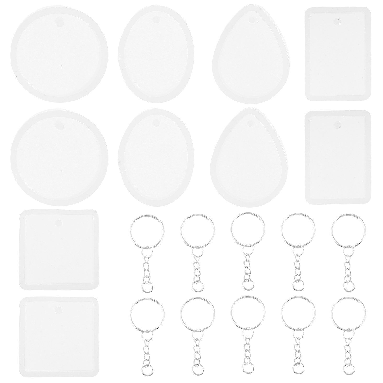 10pcs Pendant Mold Set Silicon - Resin Crafts Diy 리뷰 및 가격