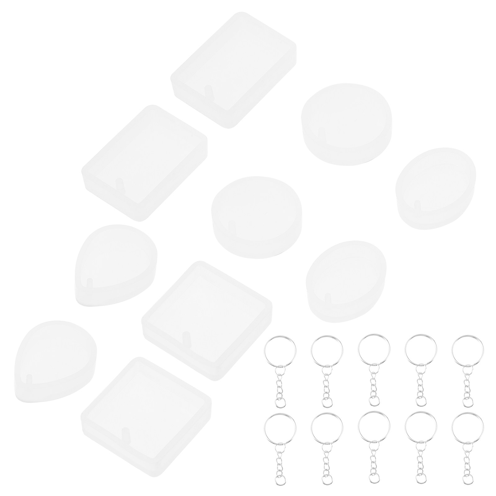 10pcs Pendant Mold Set Silicon - Resin Crafts Diy 리뷰 및 가격