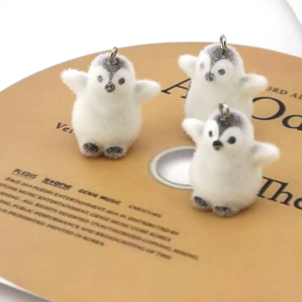 5pcs Flocking Small Penguin Re - Resin Craft Projects 리뷰 및 가격