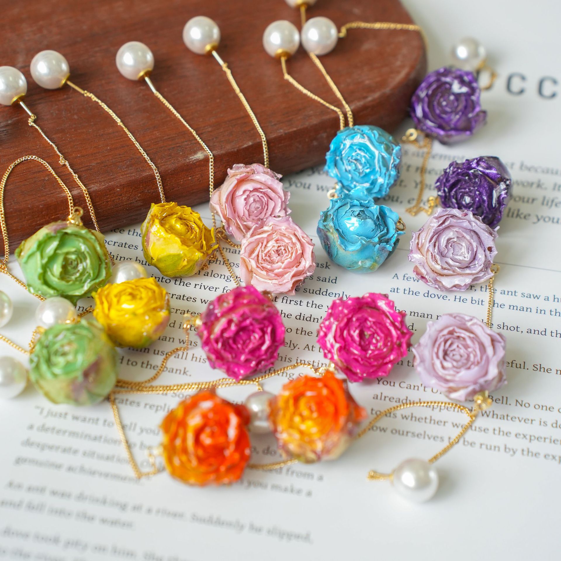 Preserved Rose Flower Series E - Flower Preservation Resin 리뷰 및 가격